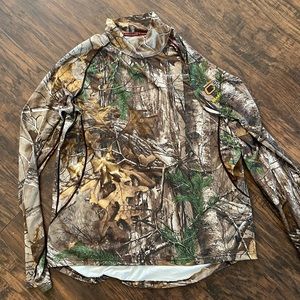 Camo lightweight hunting women’s shirt long sleeve XL field and stream